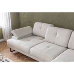 Casa si Gradina - Mobilier - Canapele si coltare - Coltare - Coltar, Hanah Home, lemn fag si pal, bej, 274x174 cm - Infinity.ro