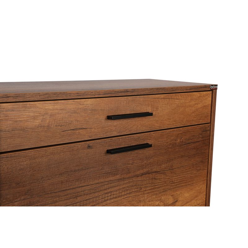 Casa si Gradina - Mobilier - Dulapuri si sifoniere - Dulapuri pantofi - Dulap pantofi, Hanah Home, pal melaminat, nuc oslo, 75x29x128 cm - Infinity.ro