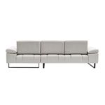 Casa si Gradina - Mobilier - Canapele si coltare - Coltare - Coltar, Hanah Home, lemn fag si pal, bej, 274x174 cm - Infinity.ro