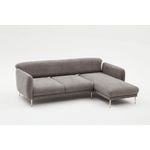 Casa si Gradina - Mobilier - Canapele si coltare - Coltare - Coltar extensibil, Atelier Del Sofa, lemn de fag, gri auriu, 266x133x80 cm - Infinity.ro