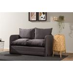 Casa si Gradina - Mobilier - Canapele si coltare - Canapele - Canapea extensibila, Atelier Del Sofa, textil, gri, 128x70x66 cm - Infinity.ro