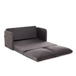 Casa si Gradina - Mobilier - Canapele si coltare - Canapele - Canapea extensibila, Atelier Del Sofa, textil, gri, 128x70x66 cm - Infinity.ro