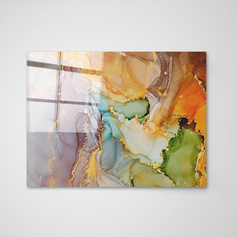 Casa si Gradina - Decoratiuni - Tablouri - Tablou decorativ, Wallxpert, sticla temperata, multicolor, 70x100 cm, 698GLS1422 - Infinity.ro