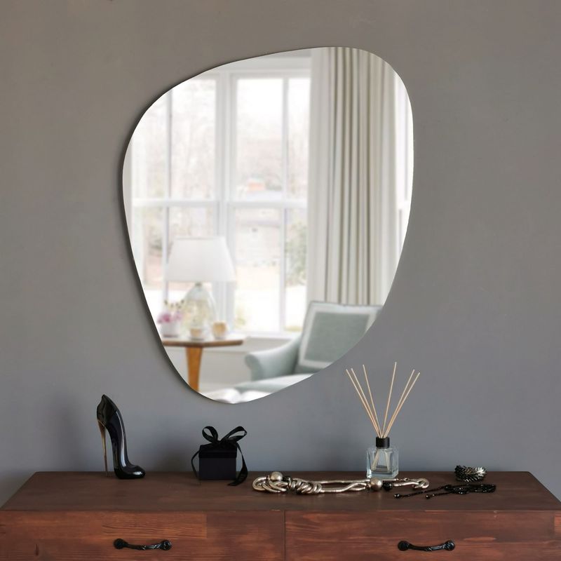 Casa si Gradina - Decoratiuni - Oglinzi - Oglinda, Hanah Home, mdf, alb, 85x67 cm - Infinity.ro