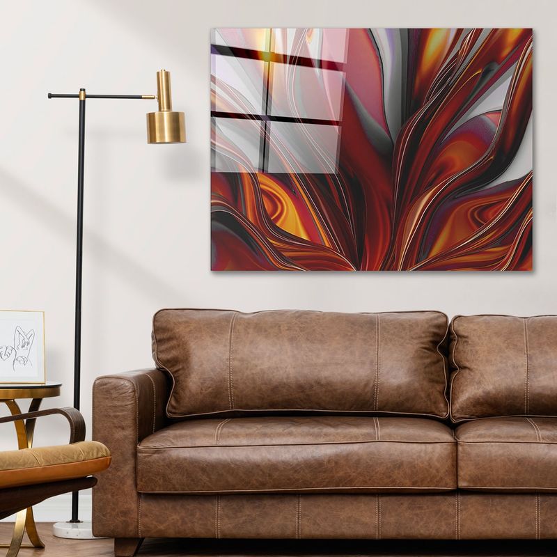 Casa si Gradina - Decoratiuni - Tablouri - Tablou decorativ din sticla, Wallxpert, sticla securizata, multicolor, 70x100 cm, 698GLS1329 - Infinity.ro