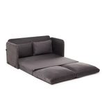 Casa si Gradina - Mobilier - Canapele si coltare - Canapele - Canapea extensibila, Atelier Del Sofa, textil, gri, 128x70x66 cm - Infinity.ro
