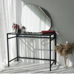 Casa si Gradina - Decoratiuni - Oglinzi - Oglinda, Hanah Home, mdf, alb, 85x67 cm - Infinity.ro