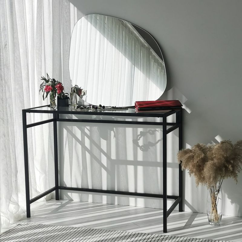 Casa si Gradina - Decoratiuni - Oglinzi - Oglinda, Hanah Home, mdf, alb, 85x67 cm - Infinity.ro