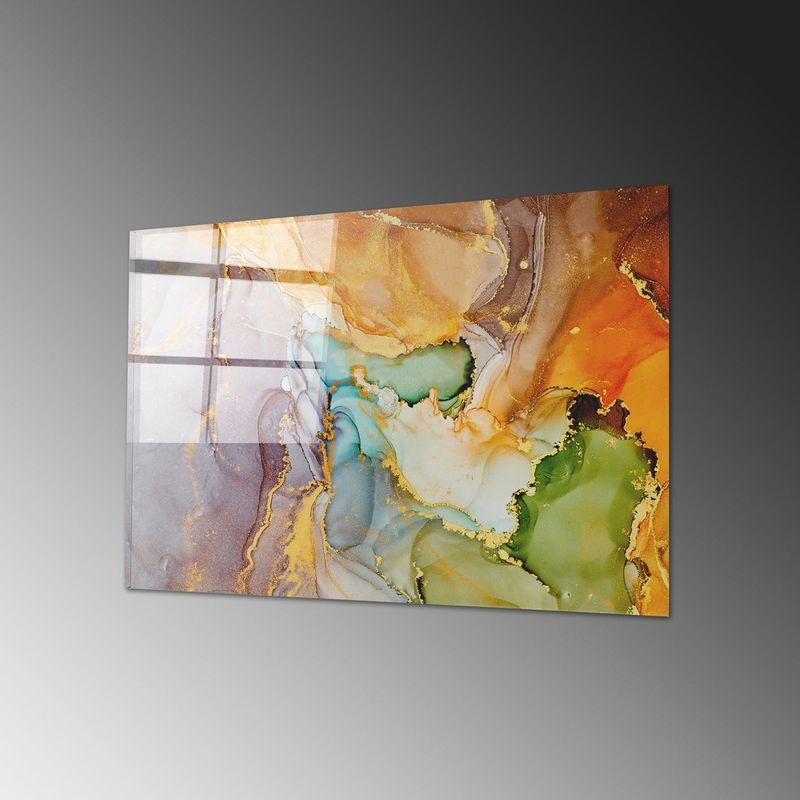 Casa si Gradina - Decoratiuni - Tablouri - Tablou decorativ, Wallxpert, sticla temperata, multicolor, 70x100 cm, 698GLS1422 - Infinity.ro
