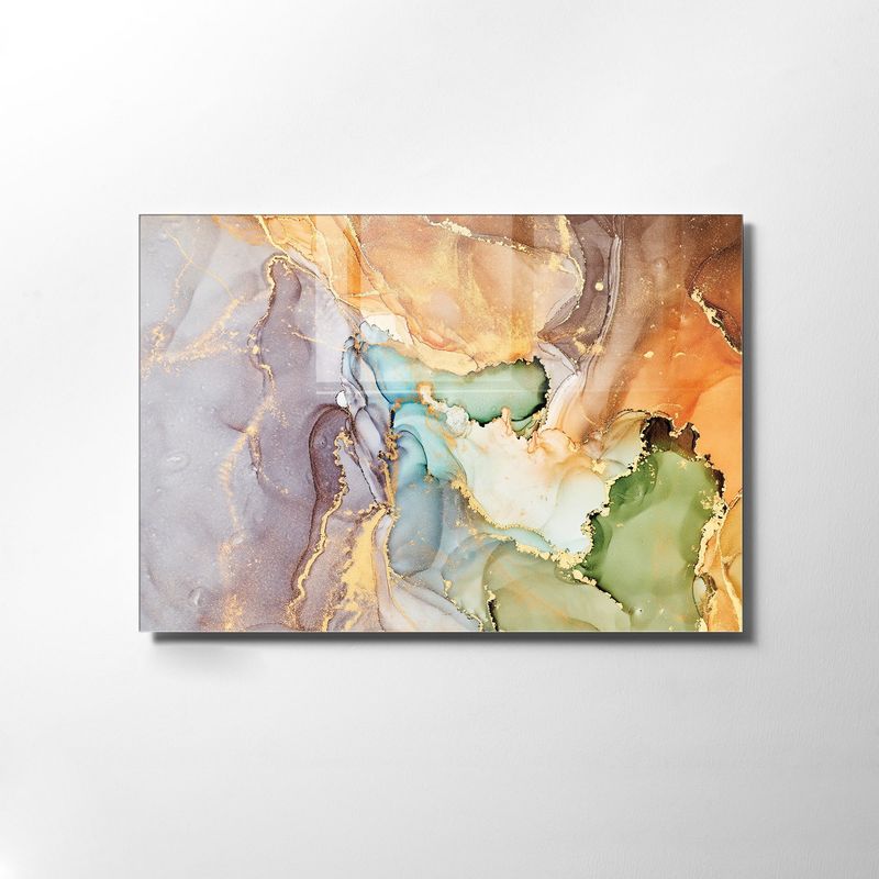 Casa si Gradina - Decoratiuni - Tablouri - Tablou decorativ, Wallxpert, sticla temperata, multicolor, 70x100 cm, 698GLS1422 - Infinity.ro