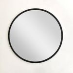 Casa si Gradina - Decoratiuni - Oglinzi - Oglinda decorativa, Hanah Home, metal, negru, 60x60x2.2 cm - Infinity.ro
