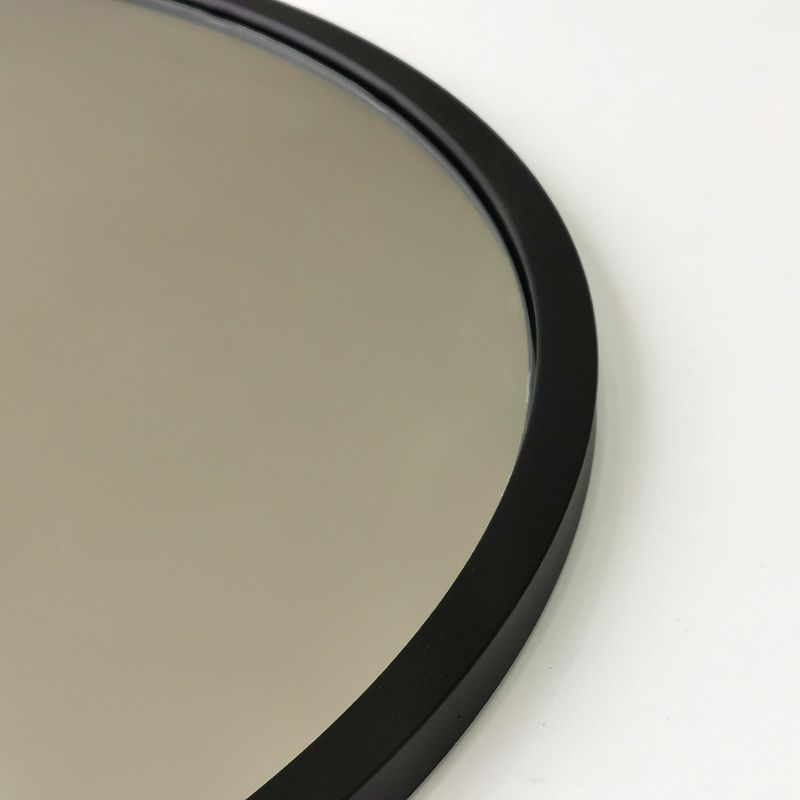 Casa si Gradina - Decoratiuni - Oglinzi - Oglinda decorativa, Hanah Home, metal, negru, 60x60x2.2 cm - Infinity.ro