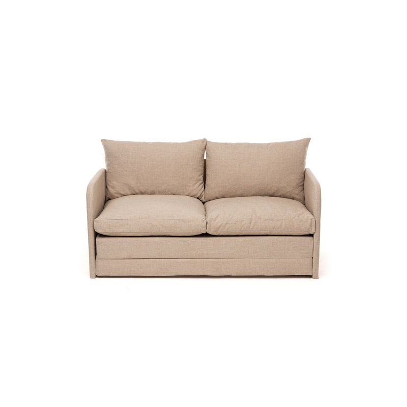 Casa si Gradina - Mobilier - Canapele si coltare - Canapele - Canapea extensibila, Atelier Del Sofa, textil, bej, 200x140 cm - Infinity.ro