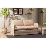 Casa si Gradina - Mobilier - Canapele si coltare - Canapele - Canapea extensibila, Atelier Del Sofa, textil, bej, 200x140 cm - Infinity.ro