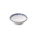 Casa si Gradina - Bucatarie si vesela - Vesela si tacamuri - Servicii de masa - Set de masa 18 piese, Hermia, portelan, albastru si alb - Infinity.ro