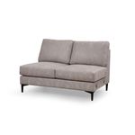 Casa si Gradina - Mobilier - Canapele si coltare - Coltare - Coltar, Hanah Home, lemn de fag si pal, bej, 155x314x200 cm - Infinity.ro