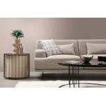 Casa si Gradina - Mobilier - Canapele si coltare - Coltare - Coltar, Hanah Home, lemn fag si pal, bej, 302x302x80 cm - Infinity.ro