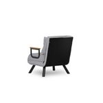 Casa si Gradina - Mobilier - Canapele si coltare - Canapele - Canapea extensibila, Hanah Home, stofa teddy, gri, 175x60 cm - Infinity.ro