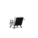 Casa si Gradina - Mobilier - Canapele si coltare - Canapele - Canapea extensibila, Hanah Home, stofa teddy, gri, 175x60 cm - Infinity.ro