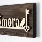 Casa si Gradina - Mobilier - Organizare si depozitare - Cuiere - Suport chei, Wallxpert, lemn masiv, multicolor, 40x14x3 cm, 797EVL2201 - Infinity.ro