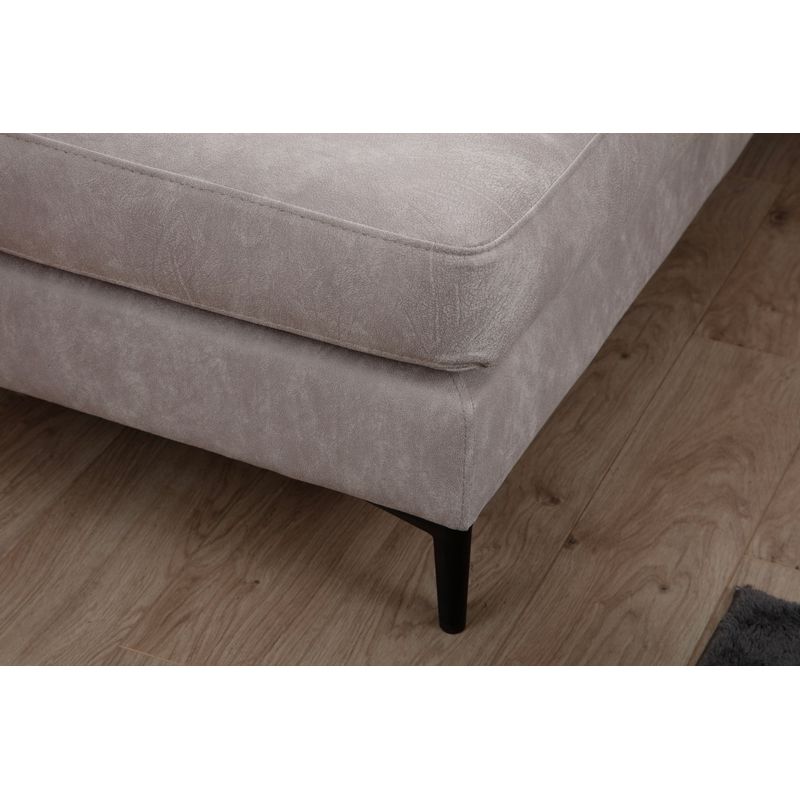 Casa si Gradina - Mobilier - Canapele si coltare - Coltare - Coltar, Hanah Home, lemn de fag si pal, bej, 155x314x200 cm - Infinity.ro