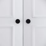 Casa si Gradina - Mobilier - Dulapuri si sifoniere - Sifoniere - Sifonier, Hanah Home, pal melaminat, alb, 126x50x200 cm - Infinity.ro