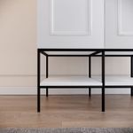 Casa si Gradina - Mobilier - Dulapuri si sifoniere - Sifoniere - Sifonier, Hanah Home, pal melaminat, alb, 126x50x200 cm - Infinity.ro