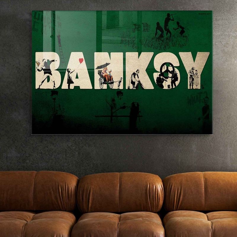 Casa si Gradina - Decoratiuni - Tablouri - Tablou decorativ, Wallxpert, sticla temperata, multicolor, 70x100 cm, 123BZM1708 - Infinity.ro