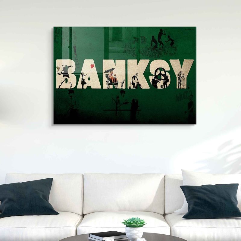 Casa si Gradina - Decoratiuni - Tablouri - Tablou decorativ, Wallxpert, sticla temperata, multicolor, 70x100 cm, 123BZM1708 - Infinity.ro