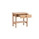 Casa si Gradina - Mobilier - Comode si corpuri - Noptiere - Noptiera, Hanah Home, mdf, natural lemn, 55x45x55 cm - Infinity.ro