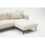 Casa si Gradina - Mobilier - Canapele si coltare - Coltare - Coltar, Atelier Del Sofa, lemn de fag, crem, 252x82x77 cm - Infinity.ro
