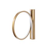 Casa si Gradina - Corpuri si surse de iluminat - Plafoniere, aplice si spoturi - Aplica, Opviq, metal, auriu, 30x50 cm, led 12w - Infinity.ro