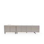 Casa si Gradina - Mobilier - Canapele si coltare - Coltare - Coltar, Hanah Home, lemn fag si pal, bej, 308x198x100 cm - Infinity.ro