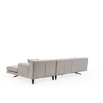 Casa si Gradina - Mobilier - Canapele si coltare - Coltare - Coltar, Hanah Home, lemn fag si pal, bej, 308x198x100 cm - Infinity.ro