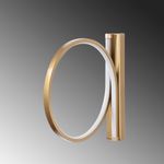 Casa si Gradina - Corpuri si surse de iluminat - Plafoniere, aplice si spoturi - Aplica, Opviq, metal, auriu, 30x50 cm, led 12w - Infinity.ro