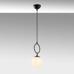 Casa si Gradina - Corpuri si surse de iluminat - Lustre si pendule - Lustra, Opviq, metal, negru, 15x15x127 cm - Infinity.ro