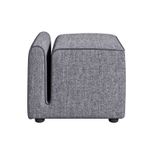 Casa si Gradina - Mobilier - Scaune si fotolii - Tabureti - Taburet, Atelier Del Sofa, spuma, gri, 53x43x42 cm - Infinity.ro