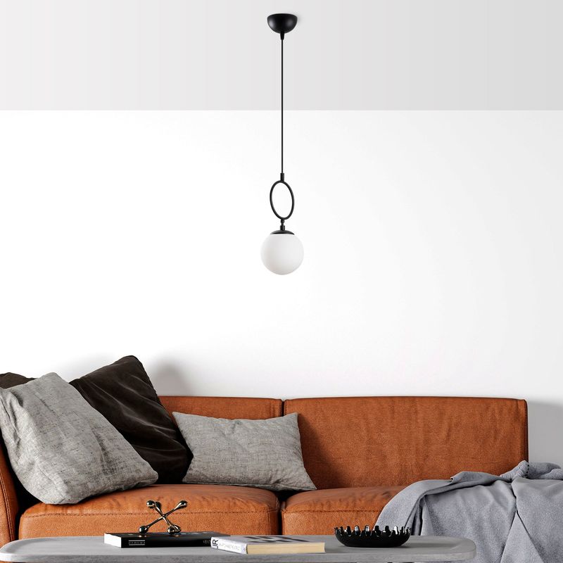 Casa si Gradina - Corpuri si surse de iluminat - Lustre si pendule - Lustra, Opviq, metal, negru, 15x15x127 cm - Infinity.ro