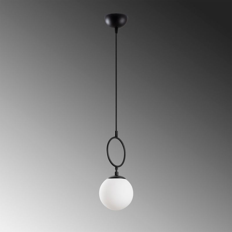 Casa si Gradina - Corpuri si surse de iluminat - Lustre si pendule - Lustra, Opviq, metal, negru, 15x15x127 cm - Infinity.ro