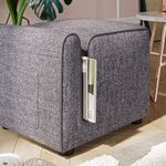 Casa si Gradina - Mobilier - Scaune si fotolii - Tabureti - Taburet, Atelier Del Sofa, spuma, gri, 53x43x42 cm - Infinity.ro