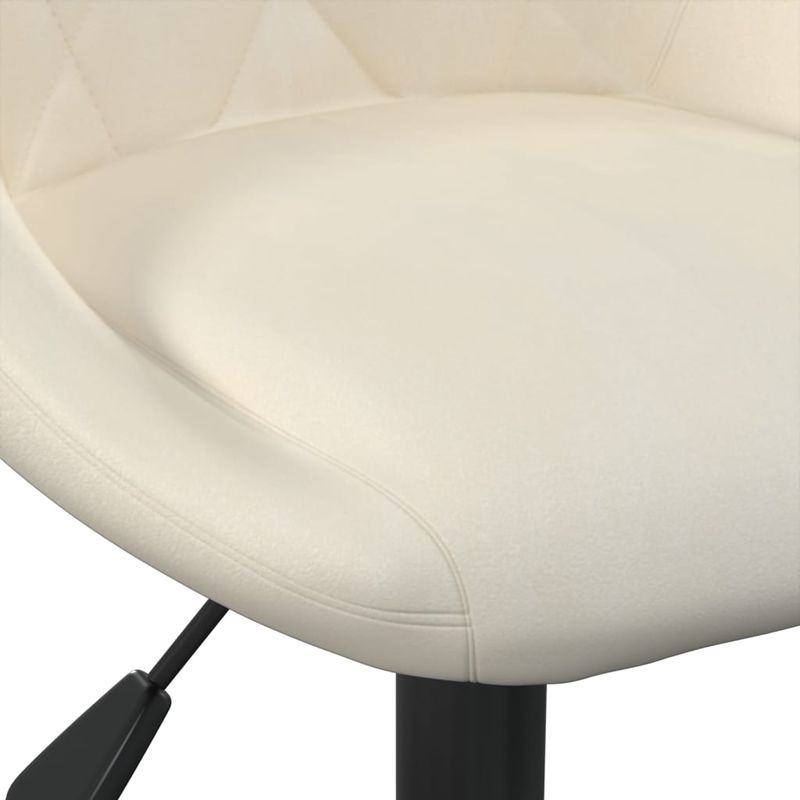 Casa si Gradina - Mobilier - Scaune si fotolii - Scaune - Scaun de bar, crem, catifea - Infinity.ro