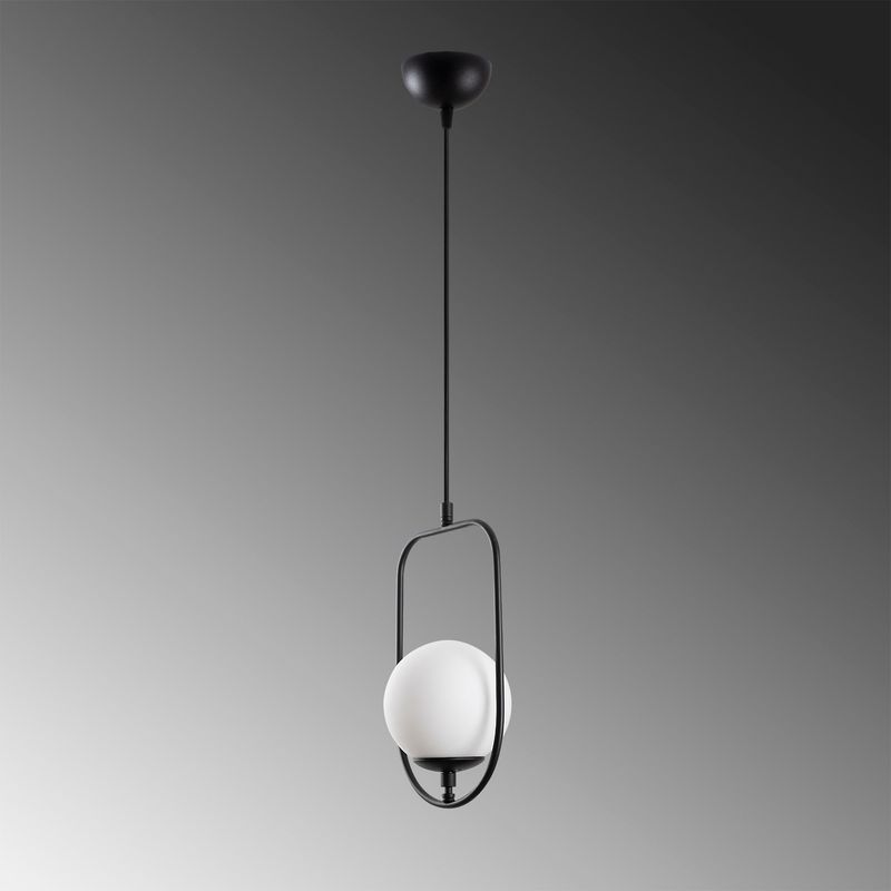 Casa si Gradina - Corpuri si surse de iluminat - Lustre si pendule - Candelabru, Opviq, metal, negru, 20x15x171 cm - Infinity.ro