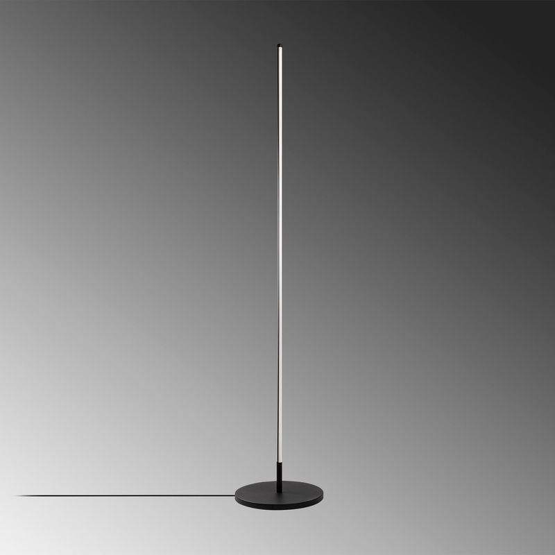 Casa si Gradina - Corpuri si surse de iluminat - Veioze si lampi - Lampadare - Lampadar, Opviq, metal, negru, 30x153 cm, led integrat - Infinity.ro
