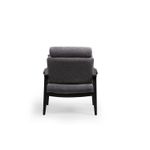 Casa si Gradina - Mobilier - Scaune si fotolii - Fotolii - Fotoliu, Hanah Home, lemn de fag, gri, 77x90x84 cm - Infinity.ro