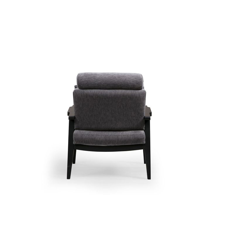 Casa si Gradina - Mobilier - Scaune si fotolii - Fotolii - Fotoliu, Hanah Home, lemn de fag, gri, 77x90x84 cm - Infinity.ro
