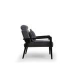 Casa si Gradina - Mobilier - Scaune si fotolii - Fotolii - Fotoliu, Hanah Home, lemn de fag, gri, 77x90x84 cm - Infinity.ro