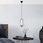 Casa si Gradina - Corpuri si surse de iluminat - Lustre si pendule - Candelabru, Opviq, metal, negru, 20x15x171 cm - Infinity.ro