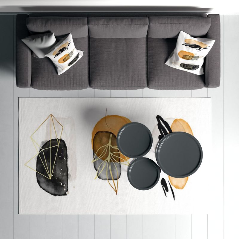 Casa si Gradina - Textile si covoare - Covoare - Covoare casa - Covor, Conceptum Hypnose, alb, 100x300 cm, 70% bumbac, antiderapant - Infinity.ro