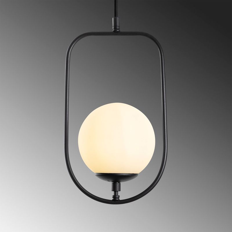 Casa si Gradina - Corpuri si surse de iluminat - Lustre si pendule - Candelabru, Opviq, metal, negru, 20x15x171 cm - Infinity.ro