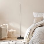 Casa si Gradina - Corpuri si surse de iluminat - Veioze si lampi - Lampadare - Lampadar, Opviq, metal, negru, 30x153 cm, led integrat - Infinity.ro